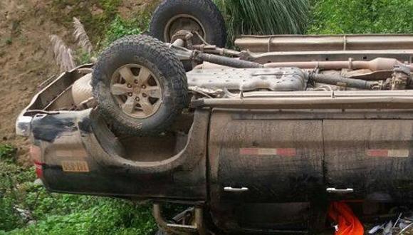 Otuzco: Choque entre camioneta y automóvil dejó cuatro heridos 