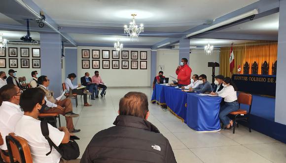 Instalación de la mesa de diálogo con trabajadores de azucareras de Lambayeque. (Foto: Mincetur)