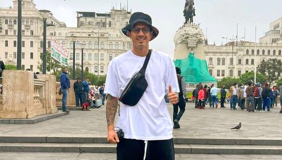 Lapadula visitó las calles del Centro de Lima en su descanso con la Selección Peruana. (Foto: Instagram)