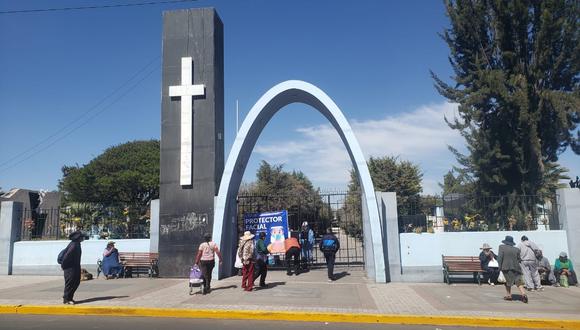 Cementerio de la Apacheta aplica restricciones. Foto: Omar Cruz