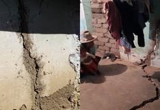 Áncash: Viviendas sufren daños por posible falla geológica
