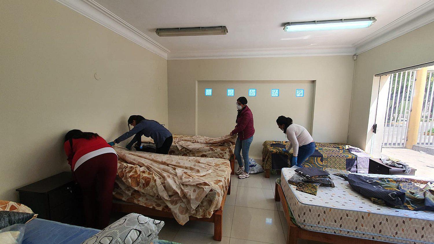 Adecúan edificio para personas sin techo en Arequipa