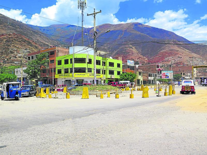 Amarilis: rotonda empieza a causar malestar entre los transportistas