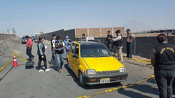 Dos sicarios disparan  contra taxista y obrero por  presunto ajuste de cuentas