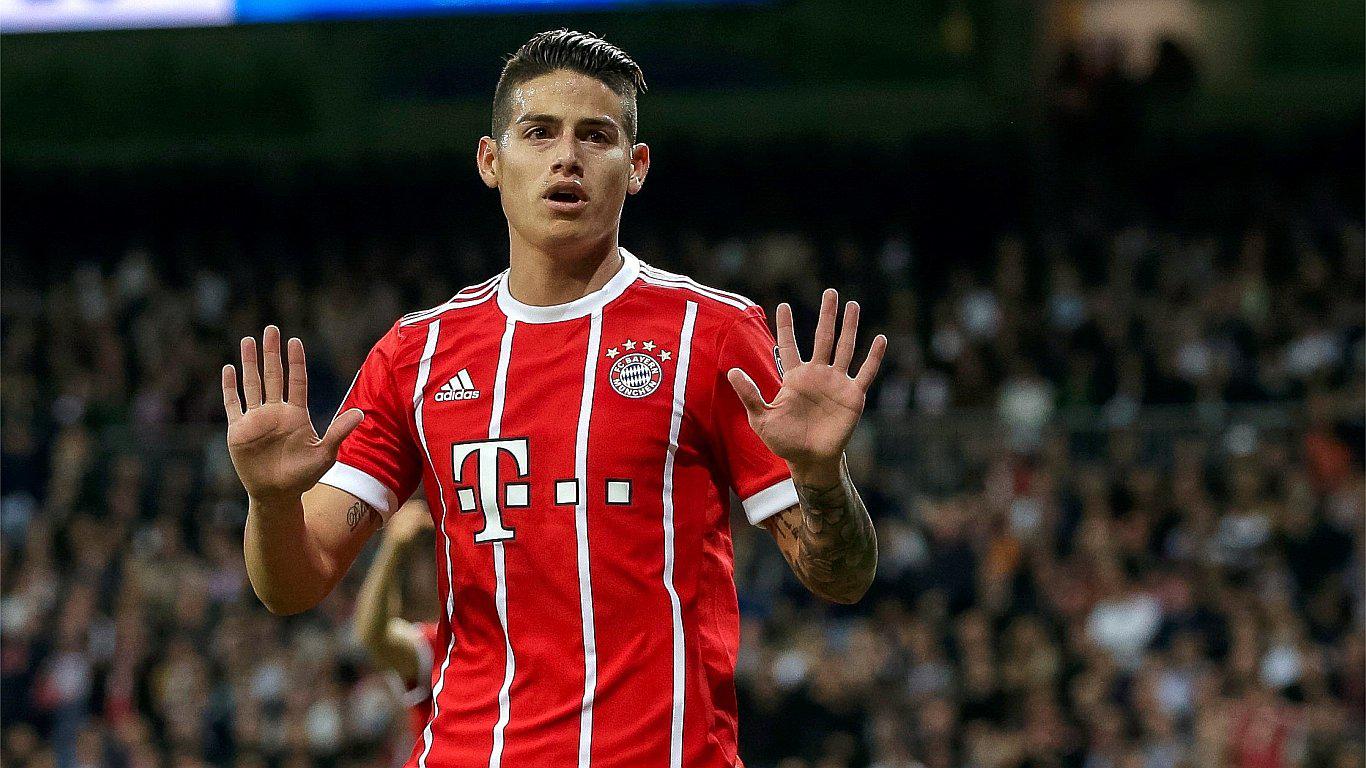 Champions League: James Rodríguez no festejó el gol que le marcó al Real Madrid (VIDEO)