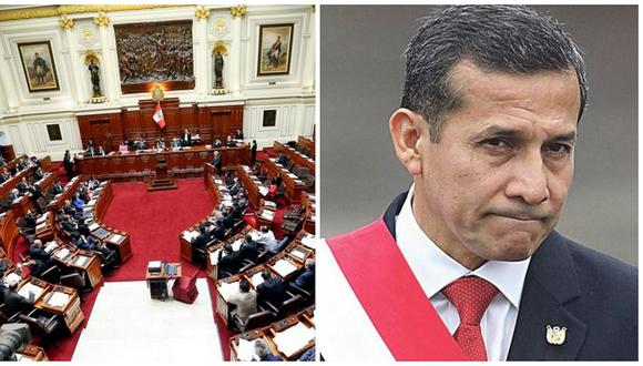 ​Congreso aprobó formar comisión para investigar gestión de Ollanta Humala