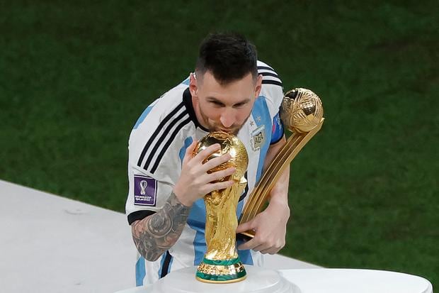 Lionel Messi ganó el Balón de Oro en Qatar 2022 | Foto: AFP