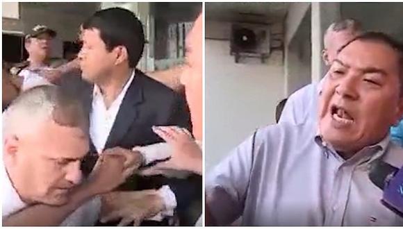 Alcalde de Chorrillos tiene violenta reacción cuando se le cuestiona sobre su gestión (VIDEO)
