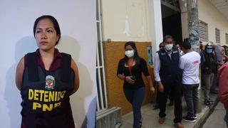 Asistente de exgobernador de Huánuco, a un paso de prisión acusada de liderar organización criminal 