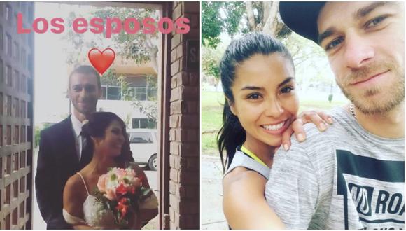Instagram: Stephany Orúe lució así en su boda con deportista polaco (VIDEO)