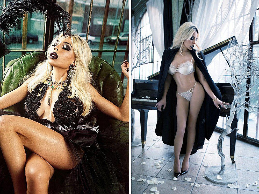 Esta modelo es la heredera de conocida cadena de comida rápida y diseña lencería erótica (FOTOS)