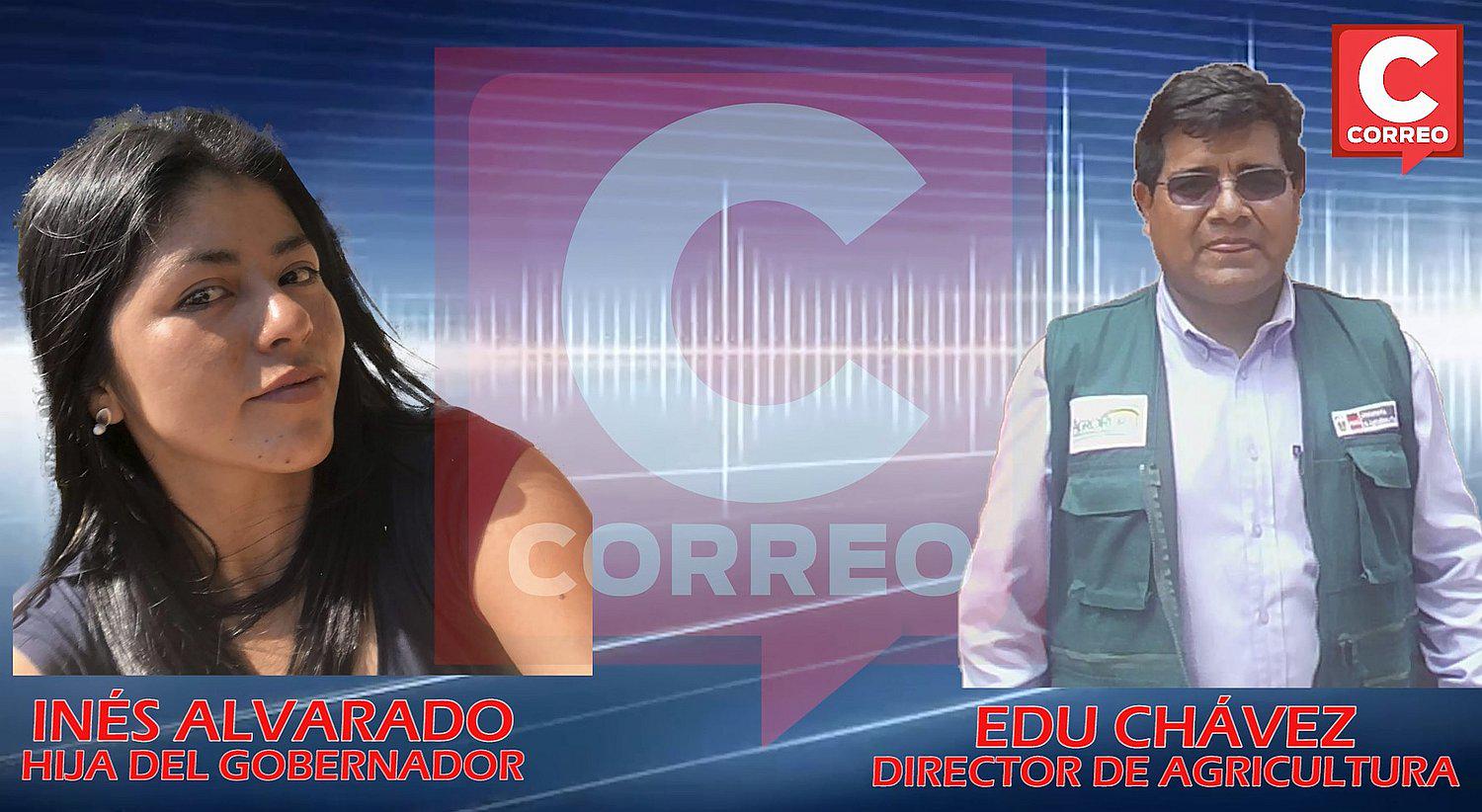 Audio revela que hija de gobernador da órdenes en Gobierno Regional de Huánuco 