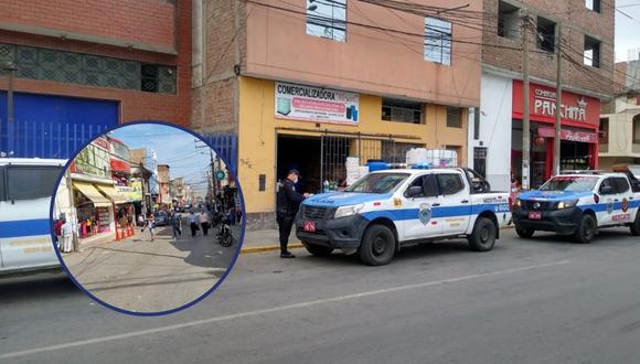 Los agentes de Seguridad Ciudadana de Trujillo recuperaron las calles del comercio informal y así evitar focos de contagio de la COVID-19. (Foto: Municipalidad Provincial de Trujillo)