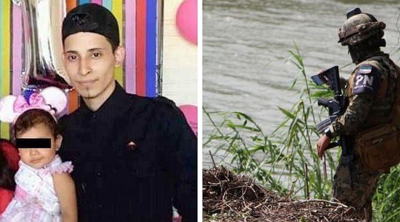 Un padre y su hija se ahogan al tratar de migrar a Estados Unidos (FOTOS)