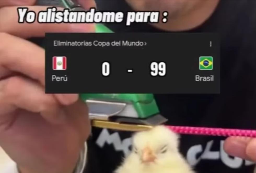 Perú vs Brasil: mira los divertidos memes del partido por las Eliminatorias 2026