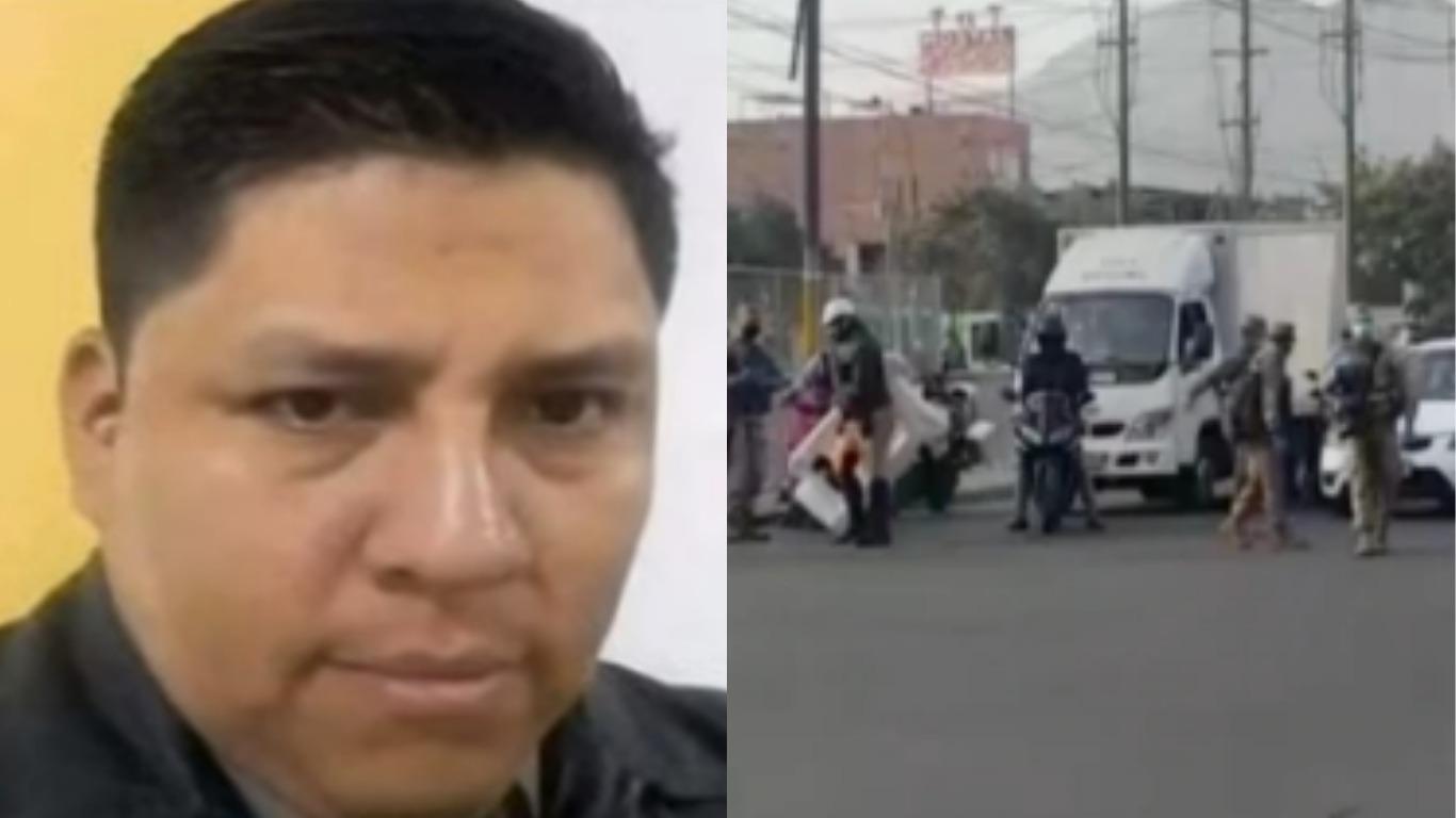 Policía fue duramente cuestionado en redes sociales. Foto: Captura de pantalla