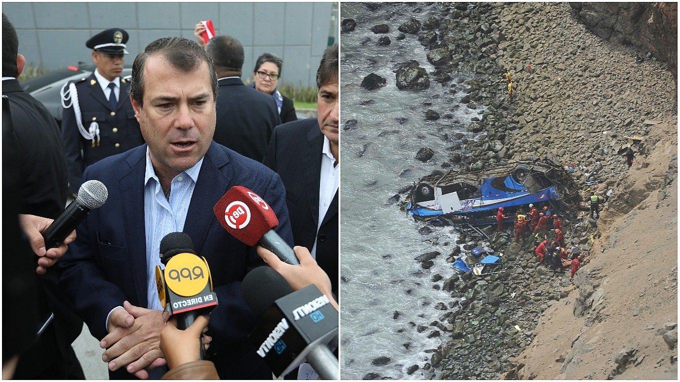 Comisiones del Congreso citarán para el viernes al ministro Bruno Giuffra