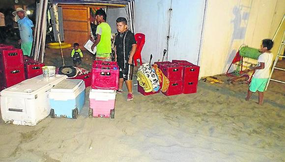 Autoridades le declaran la guerra a la venta de alcohol en las playas de Arequipa