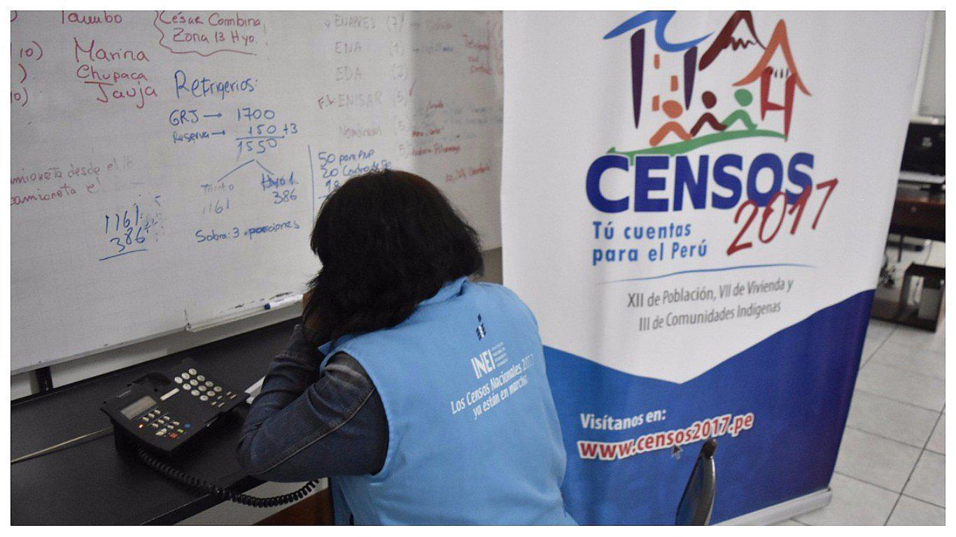 ​Censo 2017: Empadronadores no llegaron a todas las viviendas pero proceso sigue una semana más