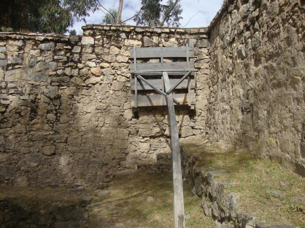 Derrumbes dañan sitio arqueológico Huarivilca (FOTOS)
