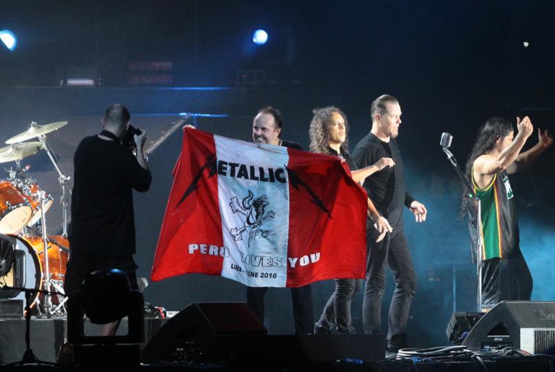 Metallica la rompe hoy en el Nacional