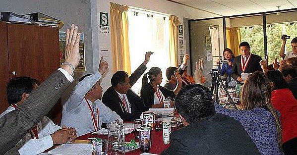 Huallanquinos rechazan acuerdo del Consejo Regional de Huánuco 