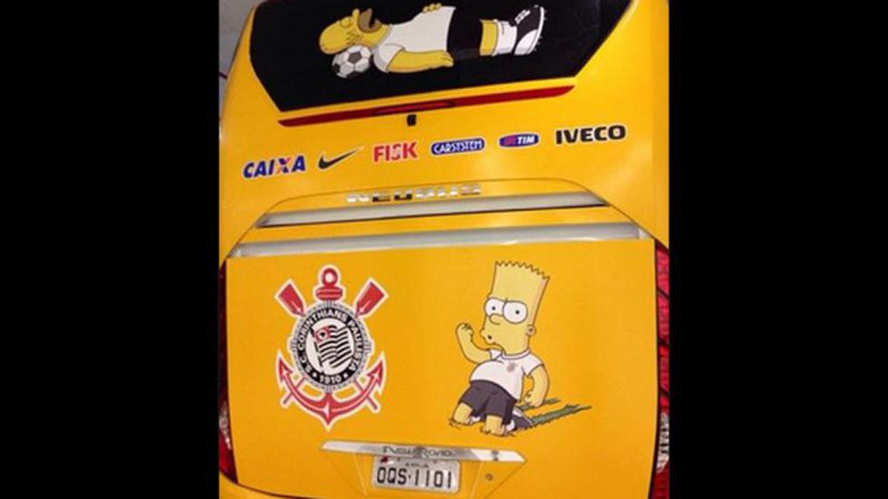 Corinthians firmó contrato con Los Simpsons