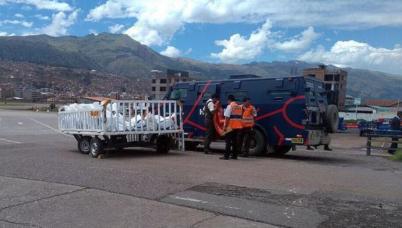Más de 200 kilos de oro son decomisados en aeropuerto de Cusco