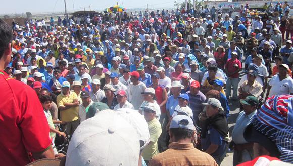 Agricultores harán movilización en Lima