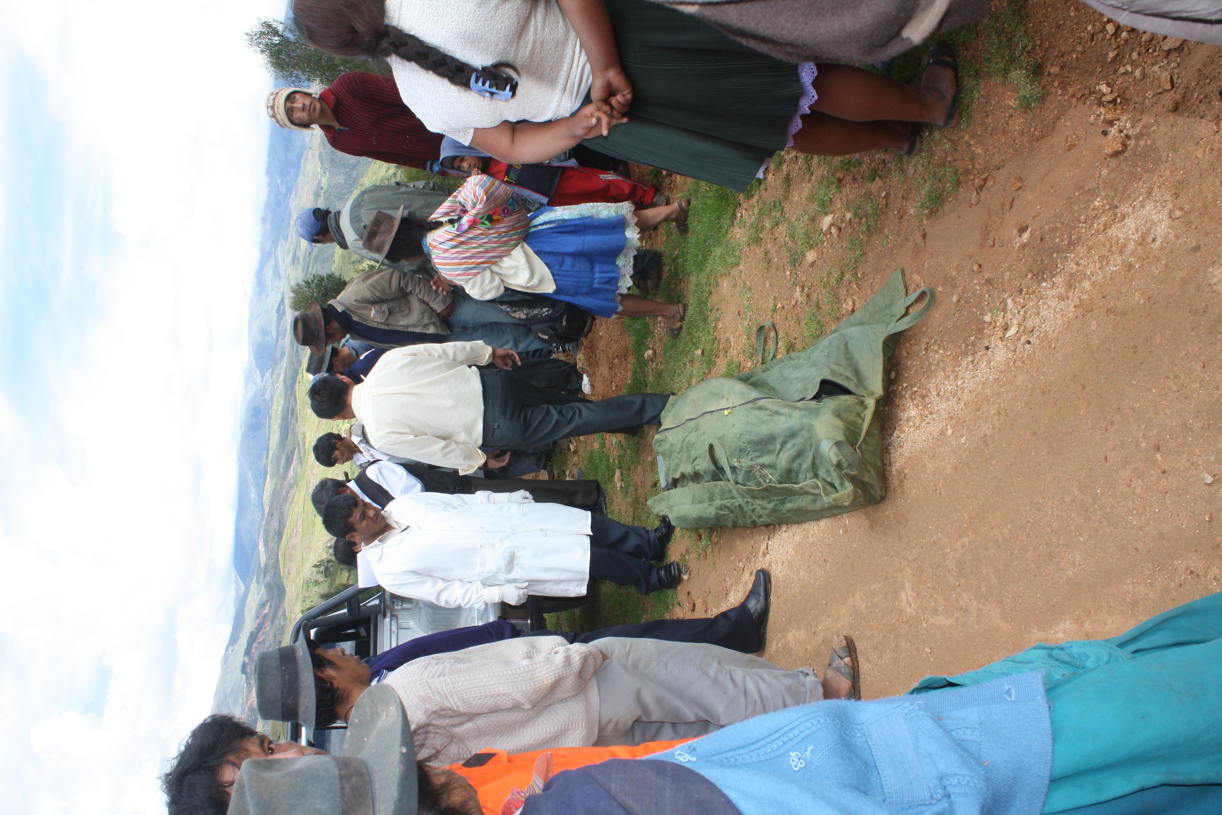 Rayo mata a escolar en poblado de Occollo - Vinchos