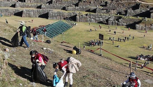 El Inti Raymi dejó más de 45 toneladas de basura en Sacsayhuamán