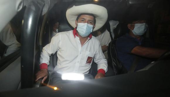 Pedro Castillo también descartó que vaya a participar en algunas de las movilizaciones que se vienen convocando en Lima porque “ya no es tiempo de campaña”. (Foto: GEC)