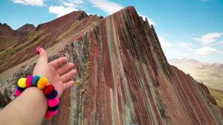 Autoridades piden no visitar aún la montaña ‘Pallay Punchu’ en Cusco (FOTOS)