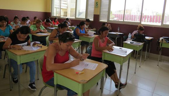 Lambayeque: Cerca de 8 mil docentes se disputan plazas en examen de nombramiento