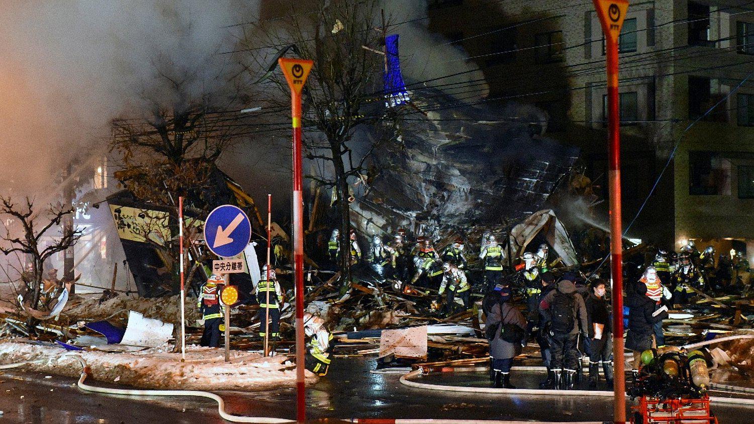 Al menos 40 heridos por explosión en restaurante de Japón (FOTOS Y VIDEO)