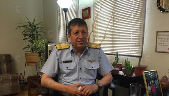 Mayor FAP Igor Guzmán es el nuevo comandante general del Ala Aérea Nro. 3