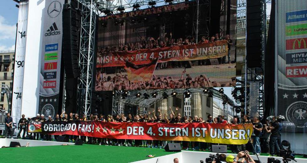 Brasil 2014: Así recibieron los hinchas alemanes a los campeones del mundo (FOTOS)
