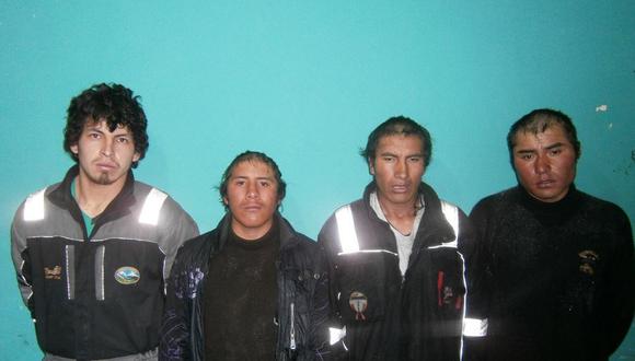La Rinconada: Pobladores capturan a presuntos delincuentes