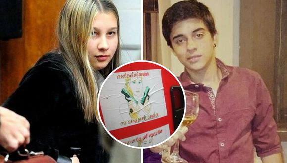 ​Ciudad de Argentina se llena de afiches en defensa a joven que mató a su novio