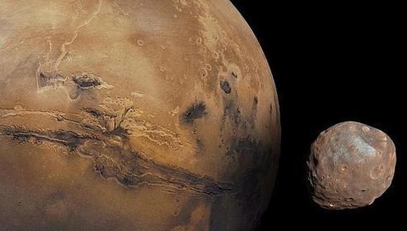 Marte: Destrucción de luna Fobos podría crear un anillo alrededor de "planeta rojo"