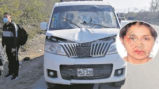 Lambayeque: Miniván atropella y mata a mujer en la vía a Motupe
