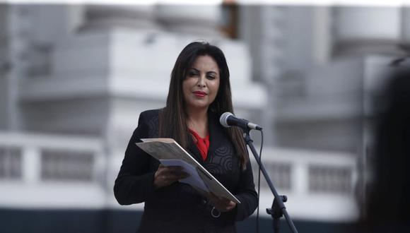 Patricia Chirinos dijo que ya cuenta con el respaldo de Somos Perú. (Foto: archivo GEC)