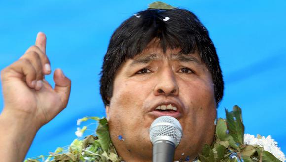 Evo Morales vuelve a entrometerse en situación política del Perú. (AIZAR RALDES / AFP).