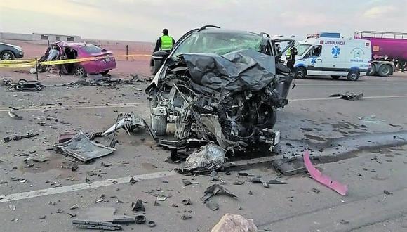 El 70% de los accidentes de tránsito en carrera se registra en la provincia de Caravelí. (Foto: Difusión)