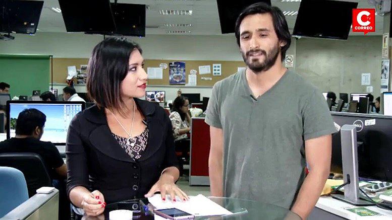 Actor Óscar Meza estuvo en Correo a las 6 conversando sobre "Almacenados"