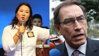 Keiko Fujimori sobre Martín Vizcarra: “Cuando era presidente respetaba las medidas sanitarias, hoy no” 