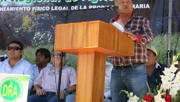 Moquegua: Rodríguez advierte que se acaba el agua de Pasto Grande