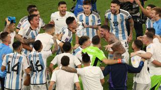 Argentina ya está en la final del Mundial: así fue el emotivo festejo (FOTOS)