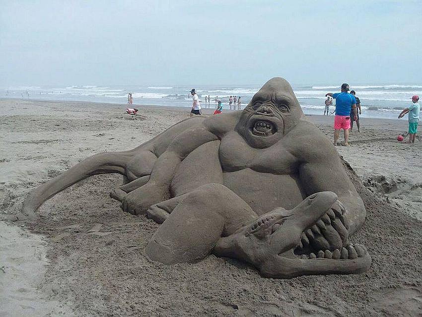 Playas de Mollendo serán escenario de un Concurso de Esculturas de Arena
