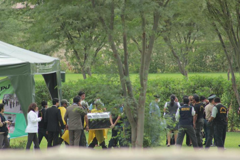 Se realizó exhumación de restos de Edita Guerrero (FOTOS)